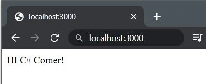Run a Simple Node Server Project in NodeJS