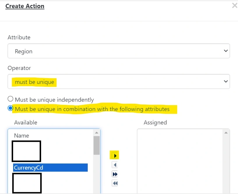 Setting Business Constraint for Uniqueness of a Composite Key in Master Data Services