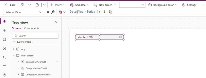 Setting Default 
