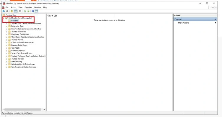 Expand Certificates