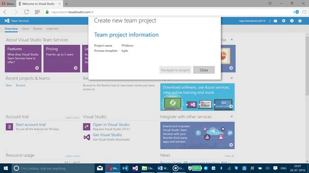 Create Project