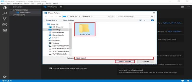 Setting Up Angular 7 Development Environment
