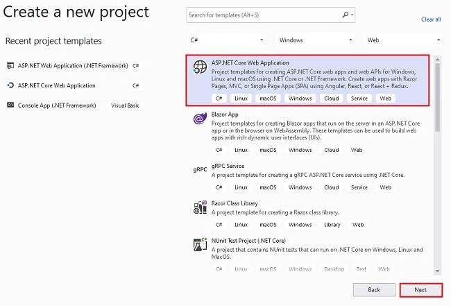 Setting Up ASP.NET Core API Environment In Visual Studio 2019