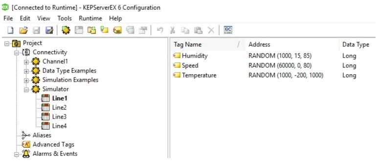 Connected to runtime
