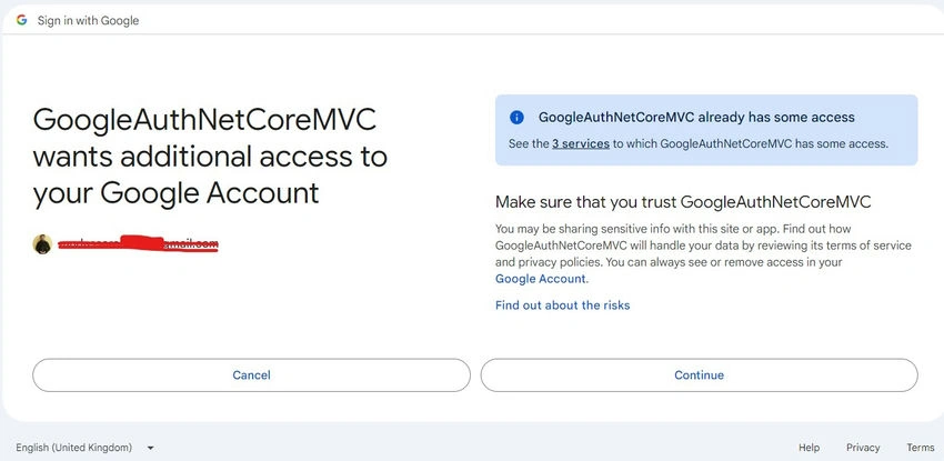 Google Panel