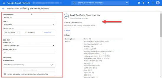 Setting Up LAMP Certified By Bitnami In Google Cloud Platform