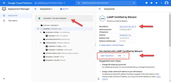 Setting Up LAMP Certified By Bitnami In Google Cloud Platform