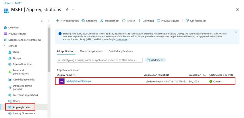 Application (Client) ID