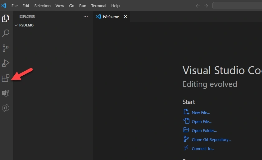 VS code program