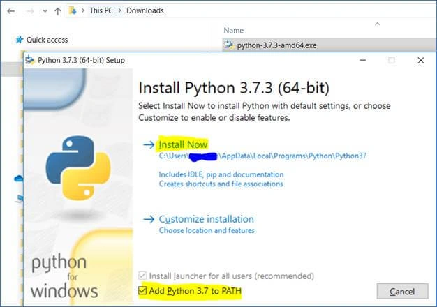 Setting Up Python 3.7.3 Visual Studio Code On Windows 10