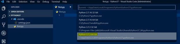 Setting Up Python 3.7.3 Visual Studio Code On Windows 10