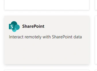 API Permissions - Select SharePoint