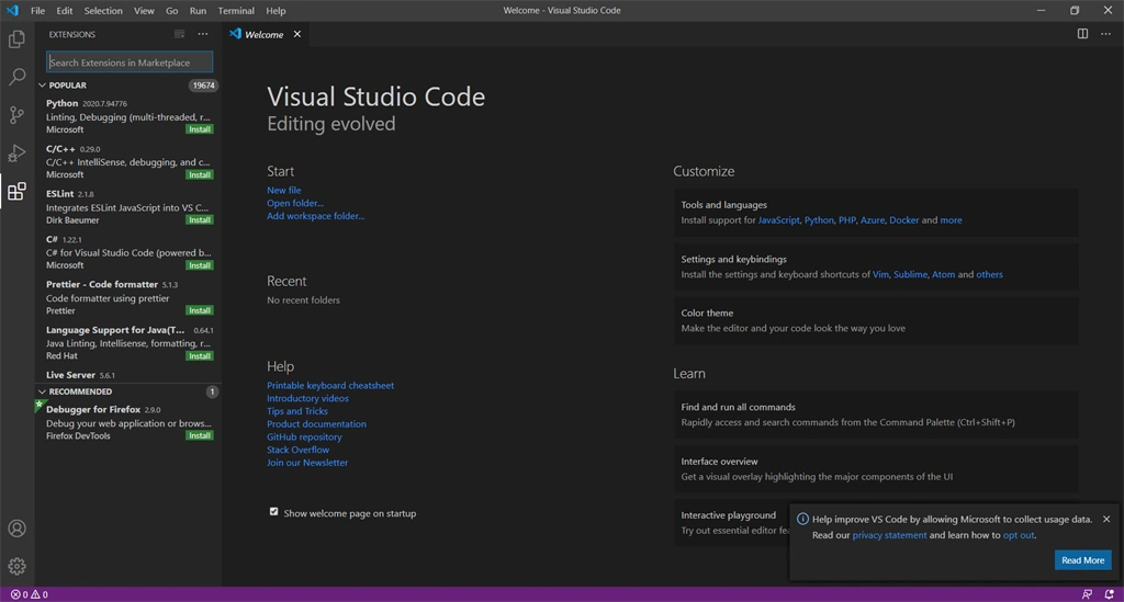 Setting Up VS code For Angular