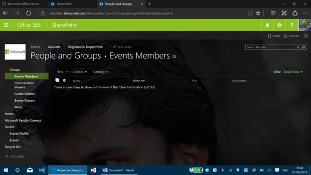 People and Groups