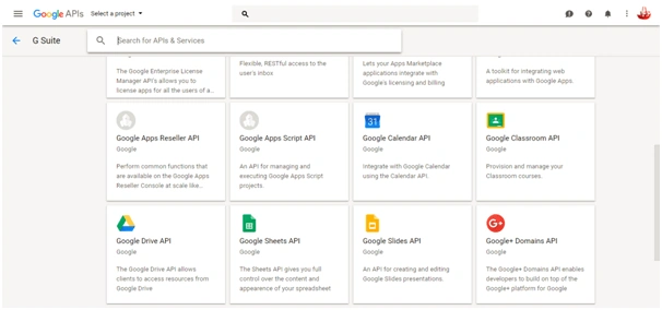 G suite category