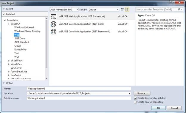 Visual studio 2017