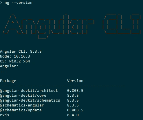 Setup Environment For Creating Angular 8 Application