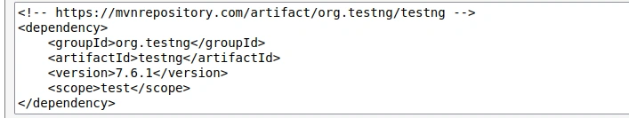 selenium Test Automation project using Java
