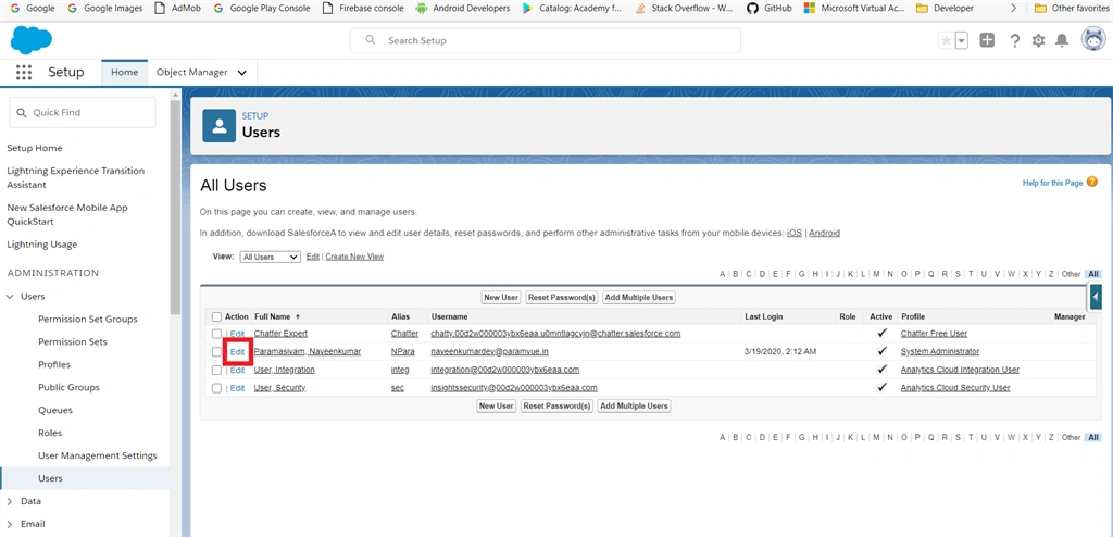 Setup Single Sign-On Feature For Salesforce Users
