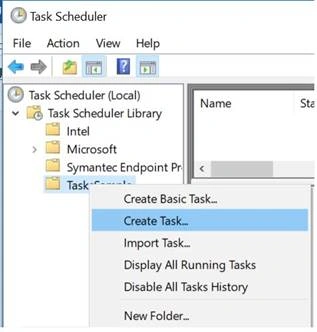 Setup Task Scheduler To Run Application