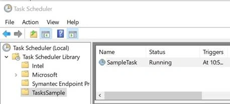 Setup Task Scheduler To Run Application