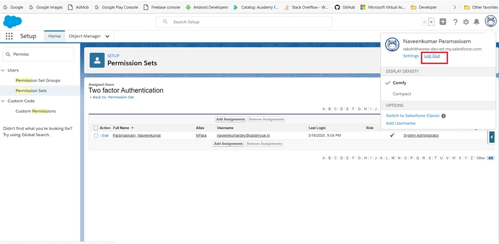Secure Our Salesforce Login Using Two-Factor Authentication And Salesforce Authenticator Application