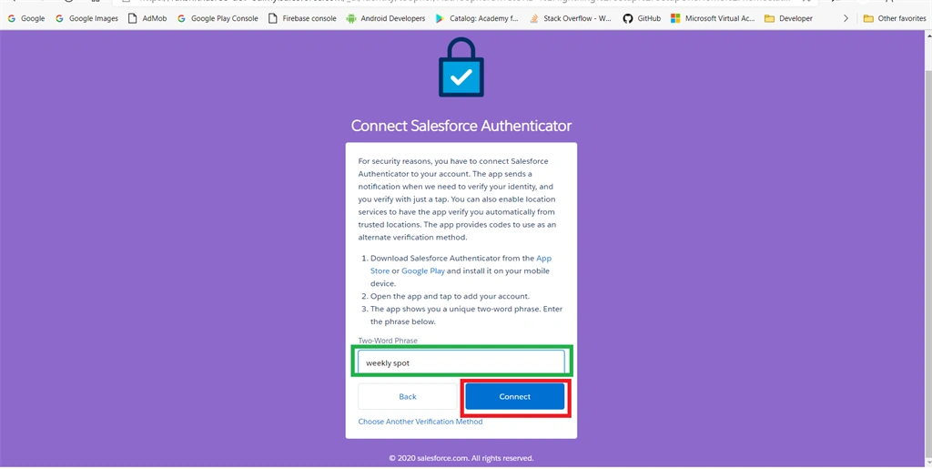 Secure Our Salesforce Login Using Two-Factor Authentication And Salesforce Authenticator Application