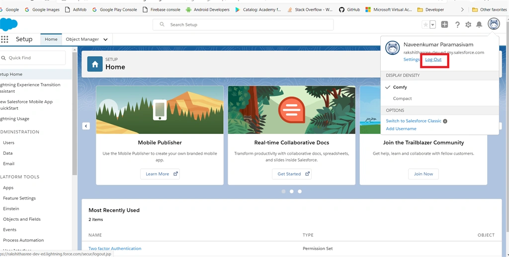 Secure Our Salesforce Login Using Two-Factor Authentication And Salesforce Authenticator Application