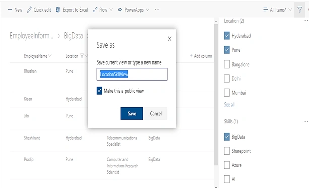 SharePoint 2013 - Creating Views On The Fly