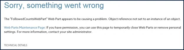 error