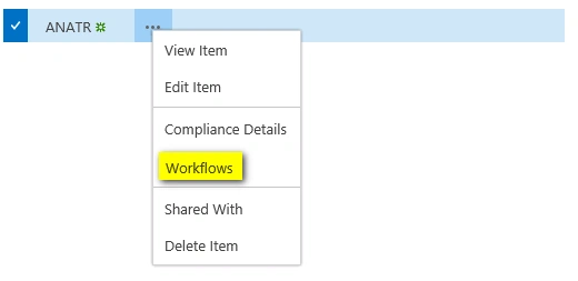 Workflow