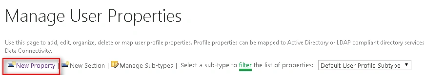 New Property