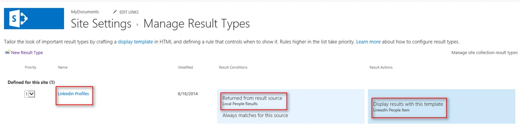 Result Type