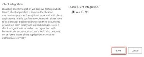 Client Integration
