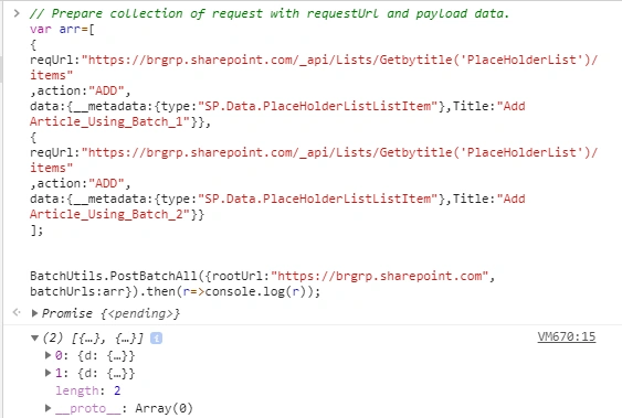 SharePoint Online Batch API Request For Bulk CRUD Operation