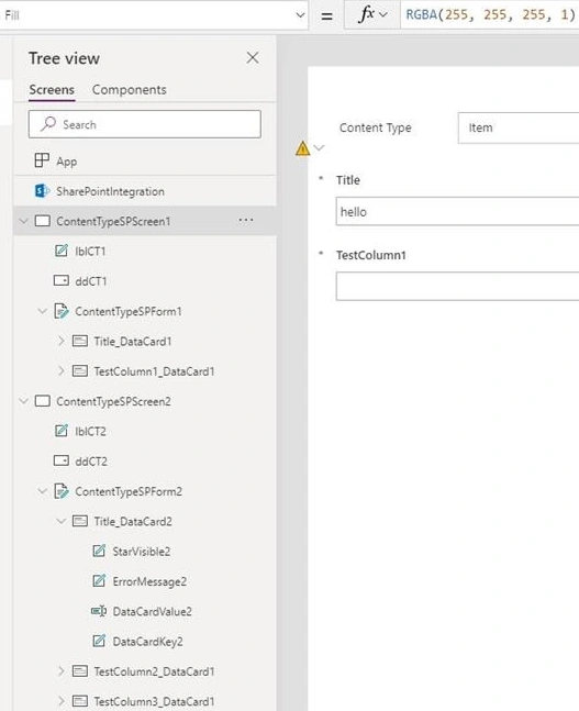 Content type sp screen-4-