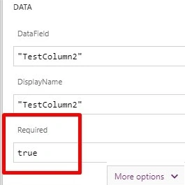 Required true-