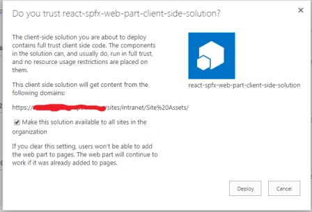 SharePoint Framework aka SPFx Web Part Using React And REST API