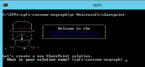 SharePoint Framework - Consume Microsoft Graph API using MSGraphClient