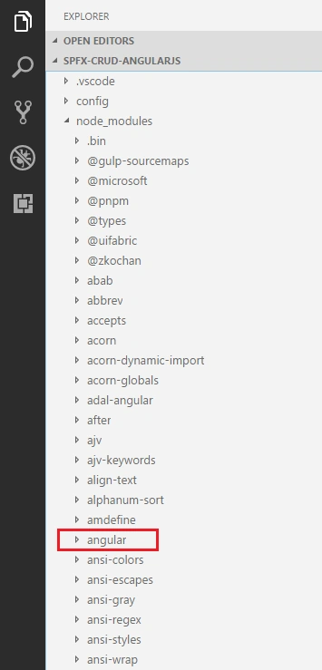 CRUD operations using Angular