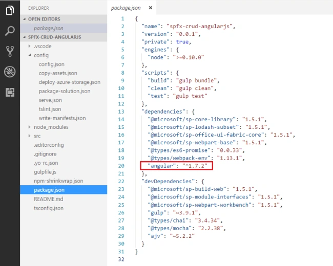 CRUD operations using Angular