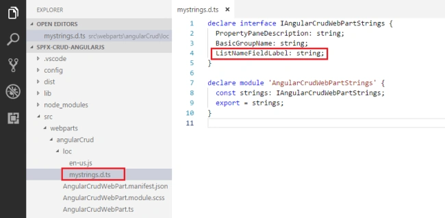 CRUD operations using Angular