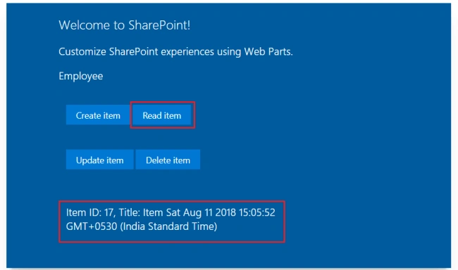 SharePoint Framework - CRUD operations using Knockout JS