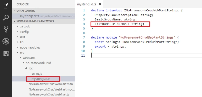 CRUD operations using No Framework