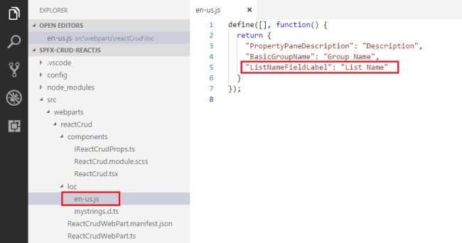 SharePoint Framework CRUD Operations Using ReactJS