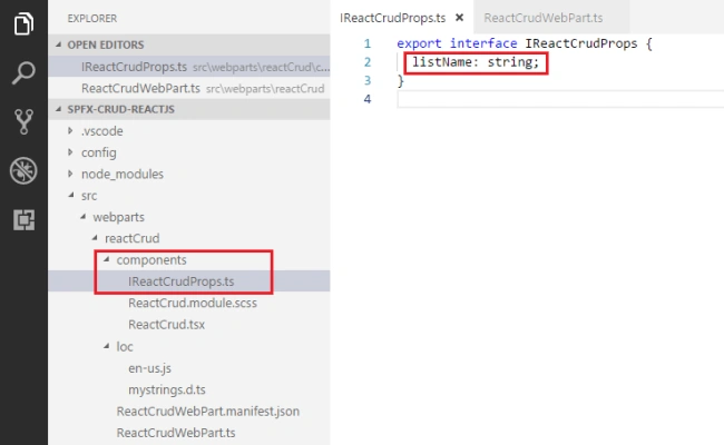 SharePoint Framework CRUD Operations Using ReactJS