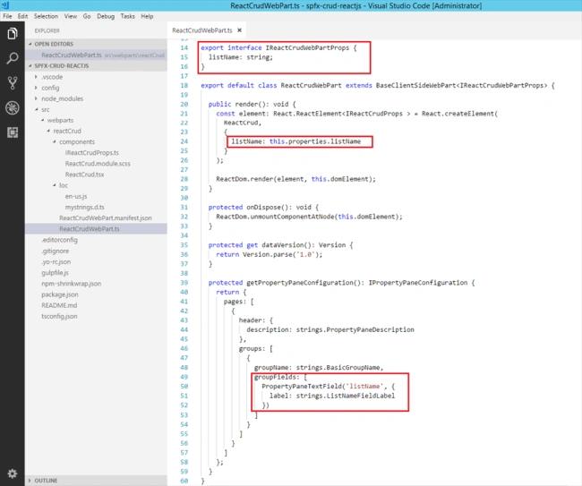 SharePoint Framework CRUD Operations Using ReactJS