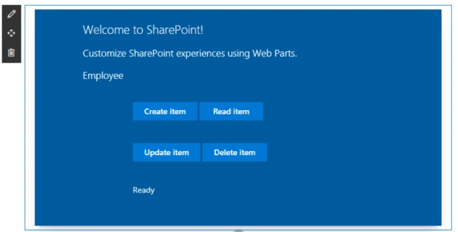 SharePoint Framework CRUD Operations Using ReactJS