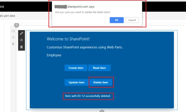 SharePoint Framework CRUD Operations Using ReactJS