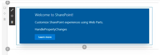 SharePoint Framework - Handle Web Part Property Changes